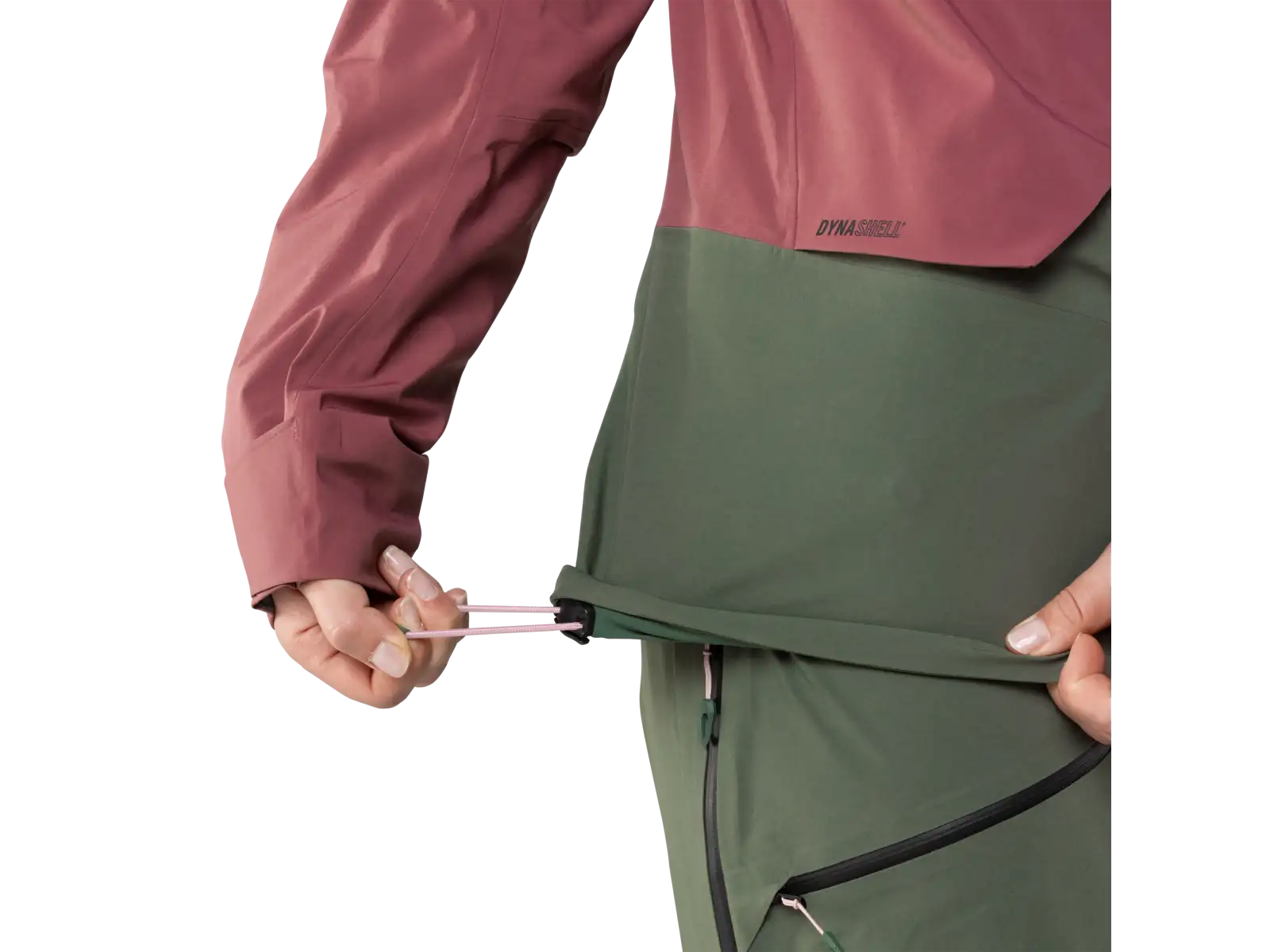 Dynafit Tigard 3L Stretch dámská bunda Dark Rose