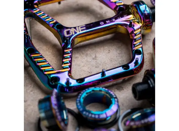 OneUP Aluminium pedály Oil Slick