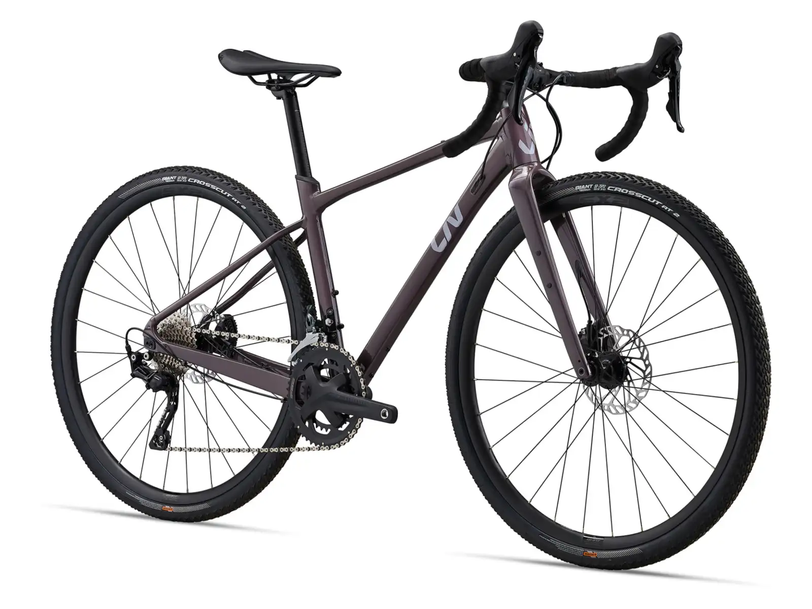 Liv Devote 1 dámské gravel kolo Charcoal Plum