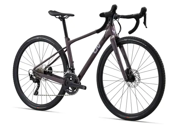 Liv Devote 1 dámské gravel kolo Charcoal Plum