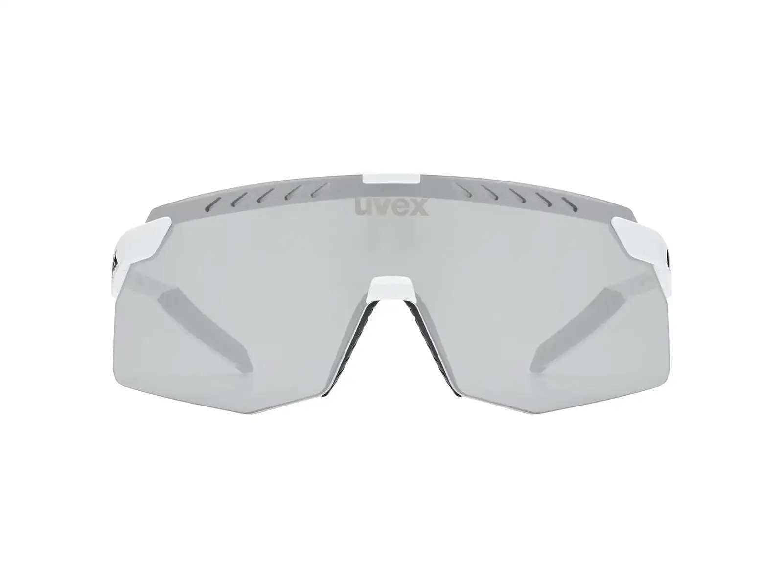 Uvex Pace Stage S sluneční brýle White Matt/Mirror Silver