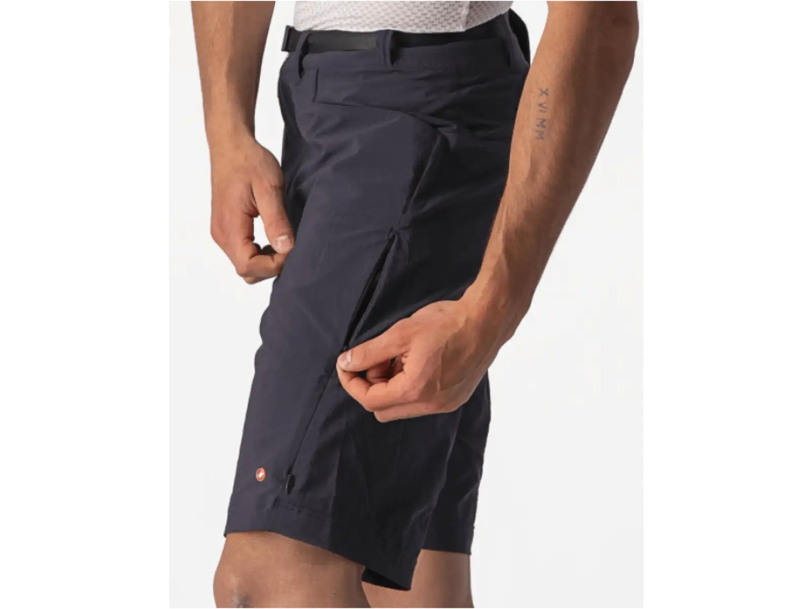 Castelli Unlimited Trail pánské kalhoty volné bez vložky černá