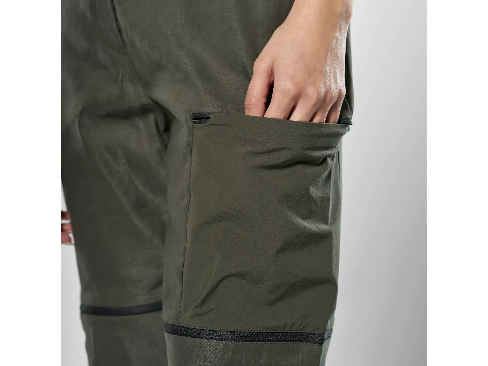 Salewa Puez Hemp/DST 2/1 dámské kalhoty Dark Olive