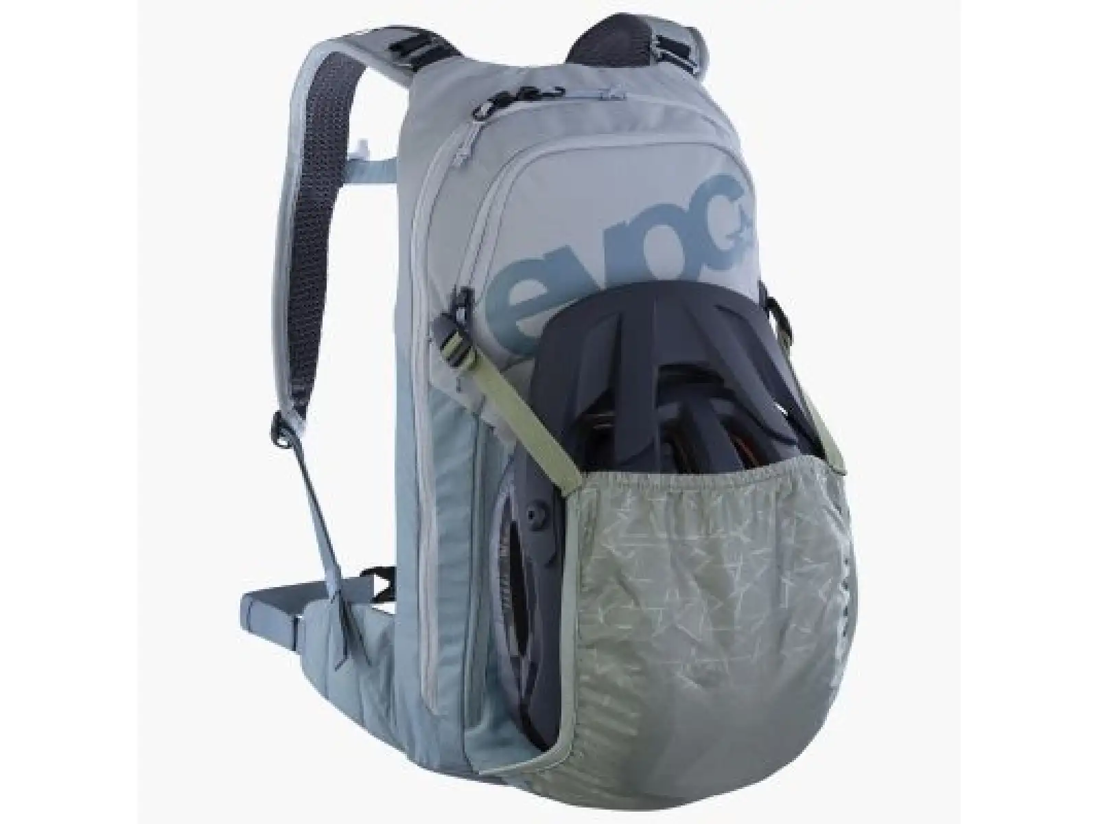 Evoc Stage 6 l batoh Stone Steel + Pitný vak 2 l
