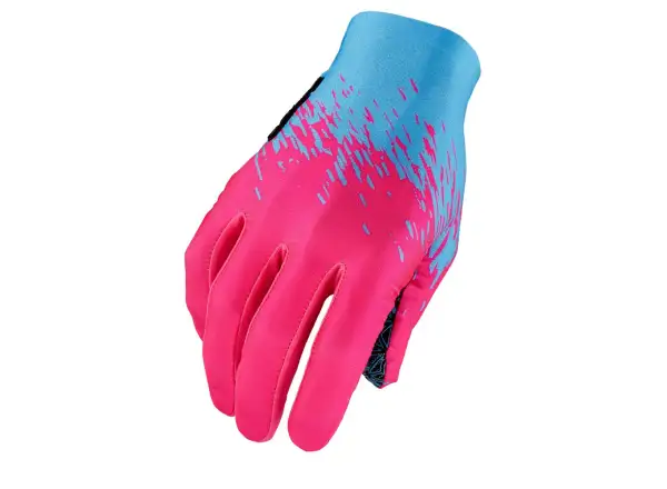 Supacaz SupaG dlouhé rukavice Neon Blue/Neon Pink