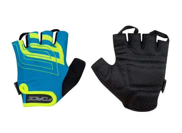 Force Sport rukavice modrá/fluo
