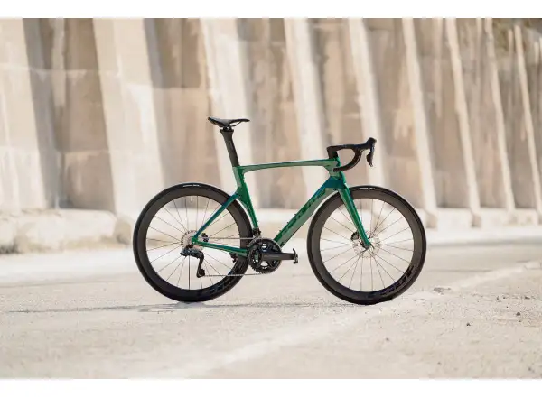 Isaac Meson Ultegra Di2 silniční kolo Jade Green