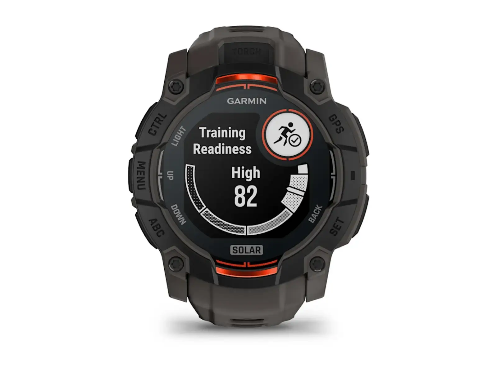 Garmin Instinct 3 Solar 50 mm chytré hodinky Black/Charcoal pásek