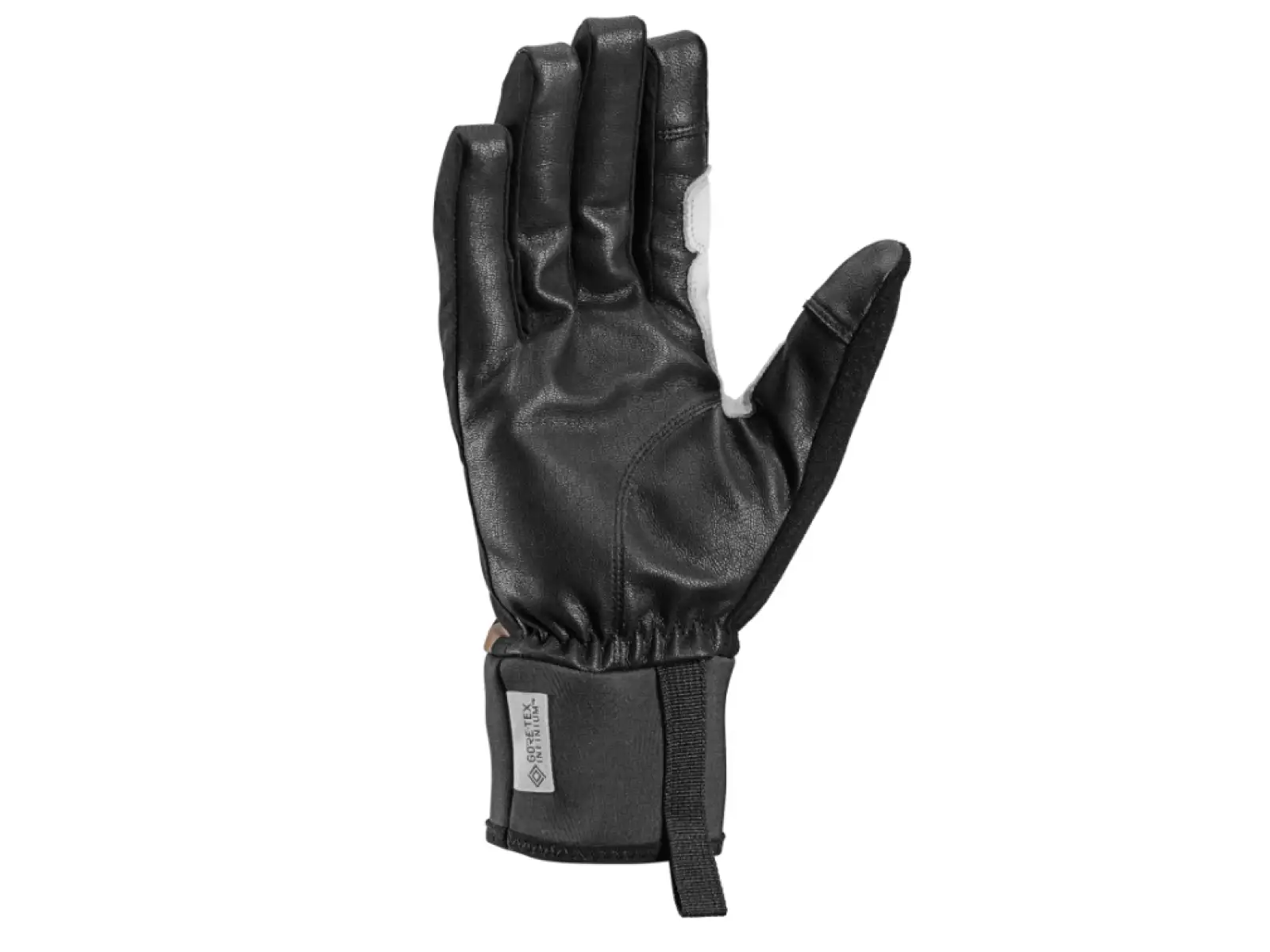 Leki Montera Storm alpinistické rukavice Black/White/Brown