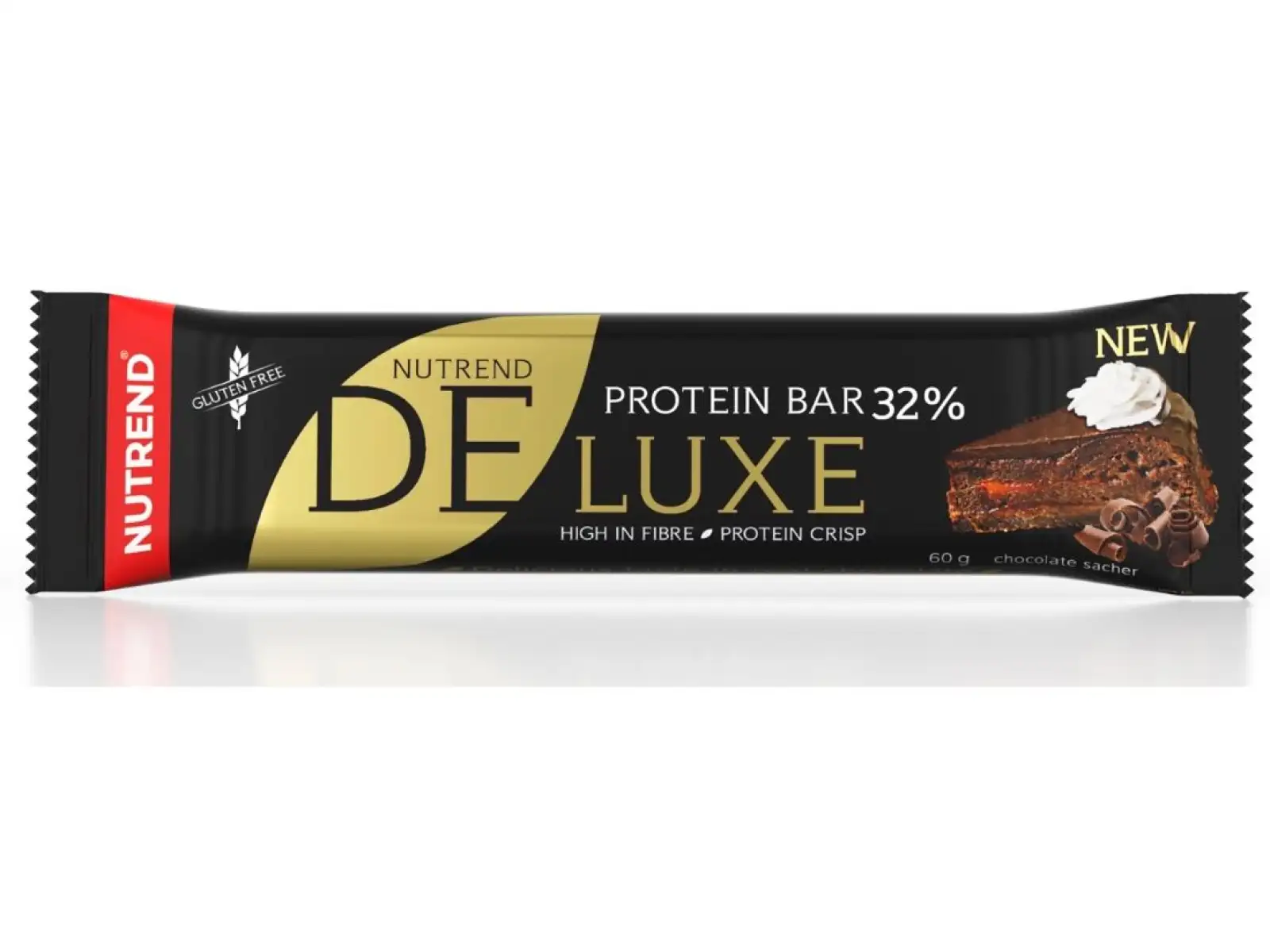 Nutrend Deluxe Protein Bar tyčinka 60g čokoládový sachr