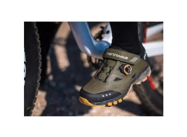 Northwave Spider Plus 3 MTB pánské tretry Forest Green