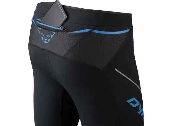 Dynafit Winter Running  Tights pánské běžecké legíny Black Out
