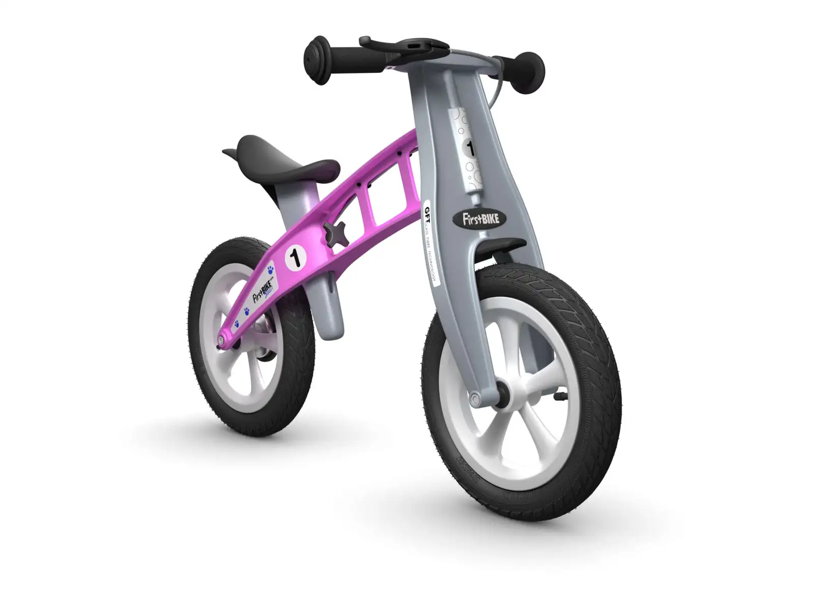 First Bike Street dětské odrážedlo růžová