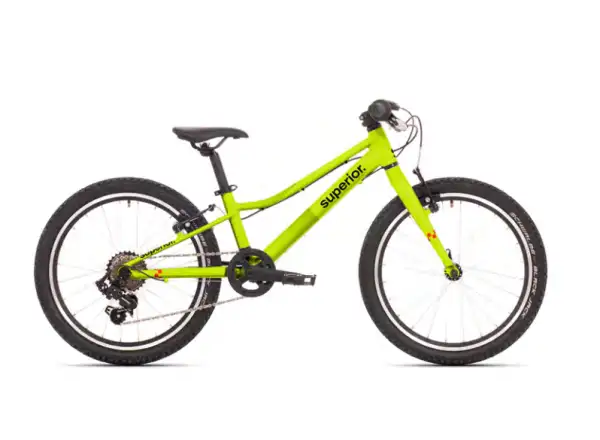 Superior RACER 20 dětské kolo Matte Radioactive Yellow