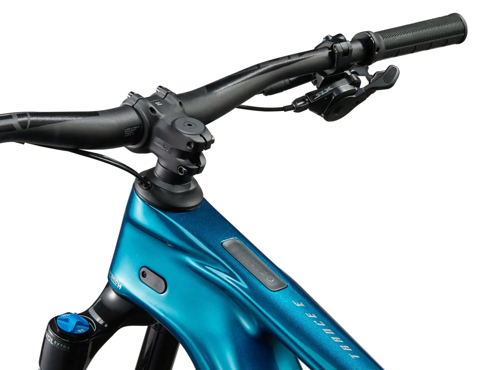 Giant Trance X Advanced E+ EL 2 celoodpružené elektrokolo Sea Sparkle