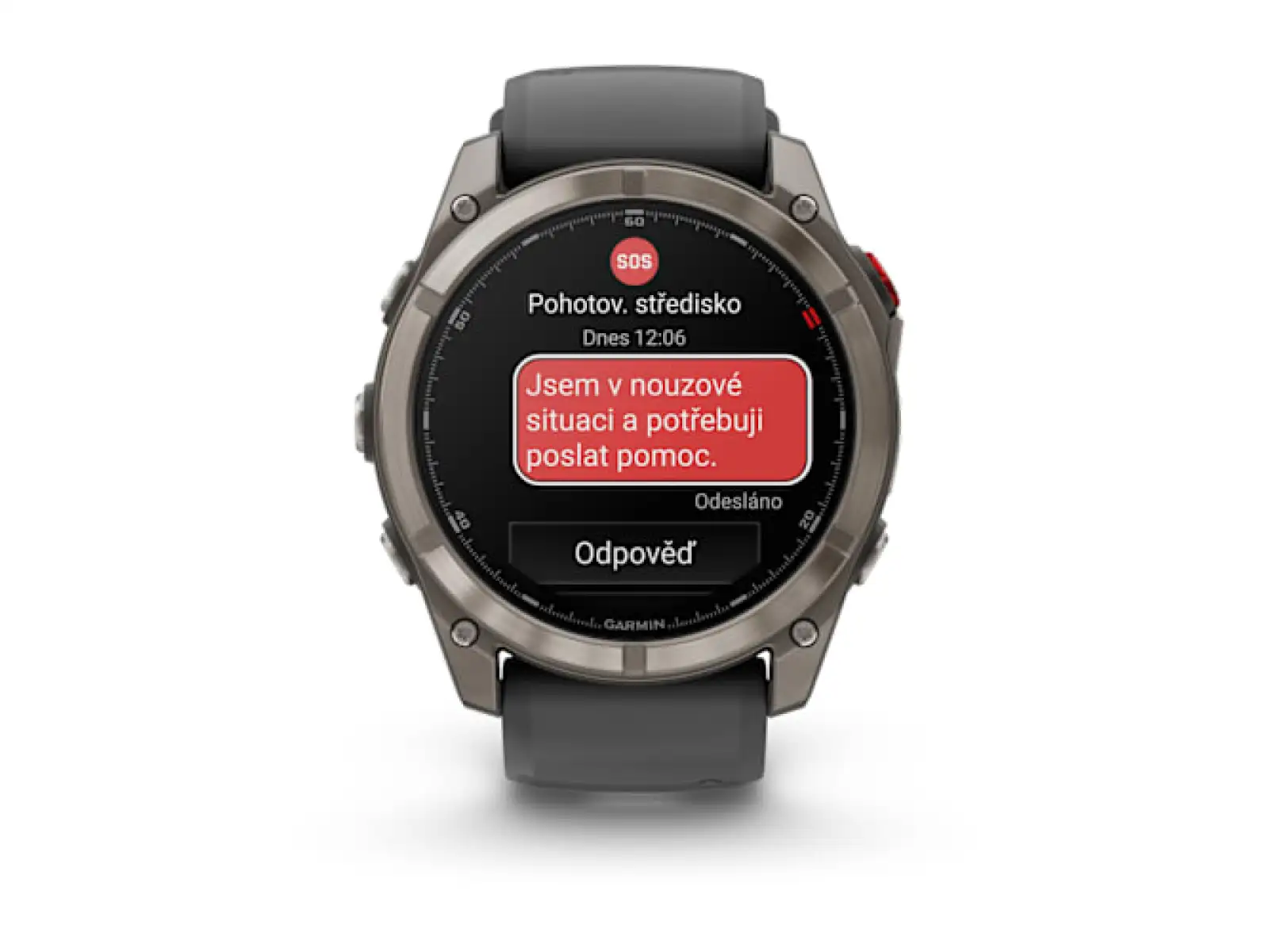 Garmin fenix 8 Pro 51 mm AMOLED Sapphire chytré hodinky Titanium Graphite/Black