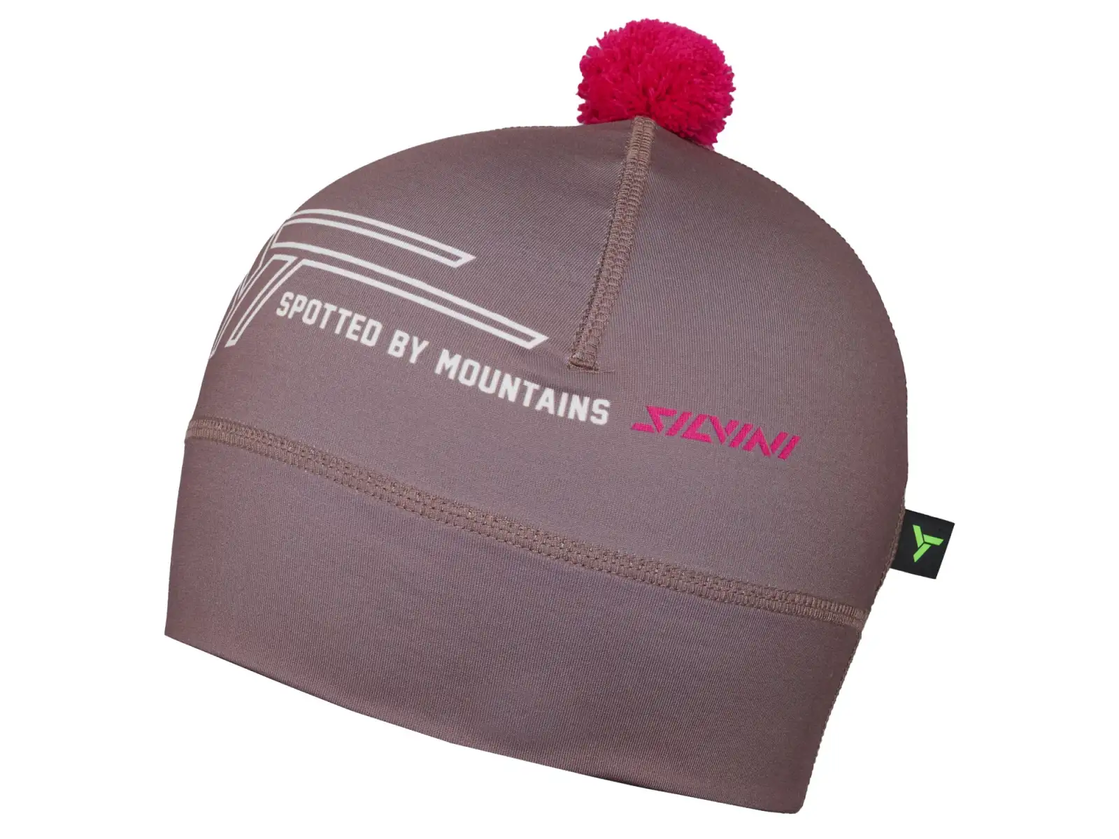 Silvini Spinga unisex čepice Brown/Fuchsia