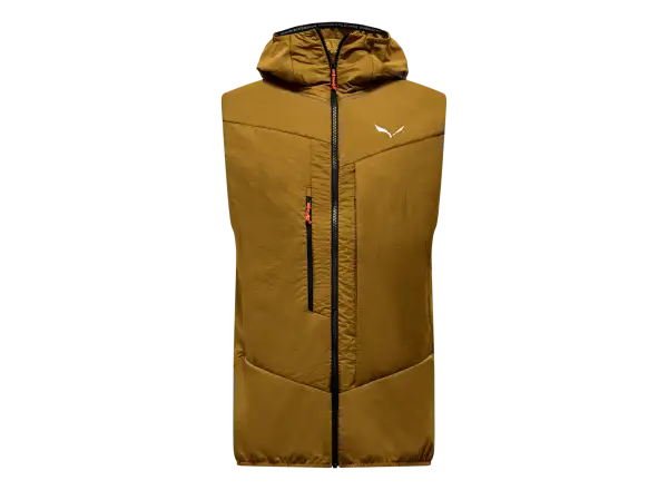 Salewa Sella Durastretch/Tirolwool® Responsive pánská vesta Golden Brown