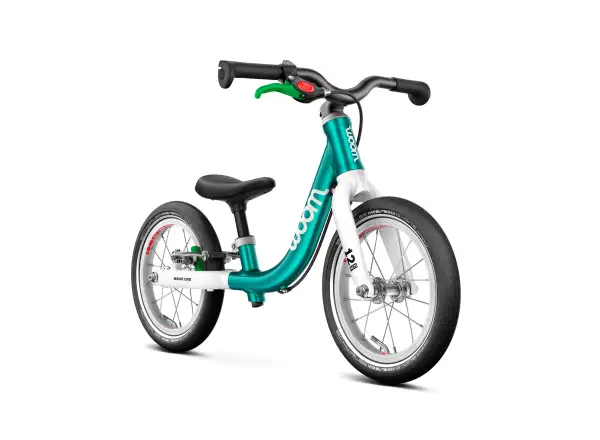 Woom GO 1 Metallic Turquoise 12 dětské odrážedlo