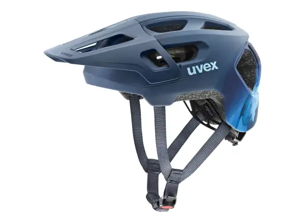 Uvex React JR Fullface MTB přilba Dusk blue matt