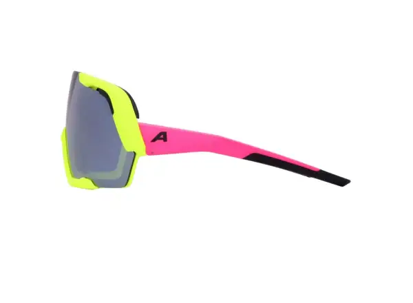 Alpina Rocket Bold brýle Neon Pink/Yellow Matt