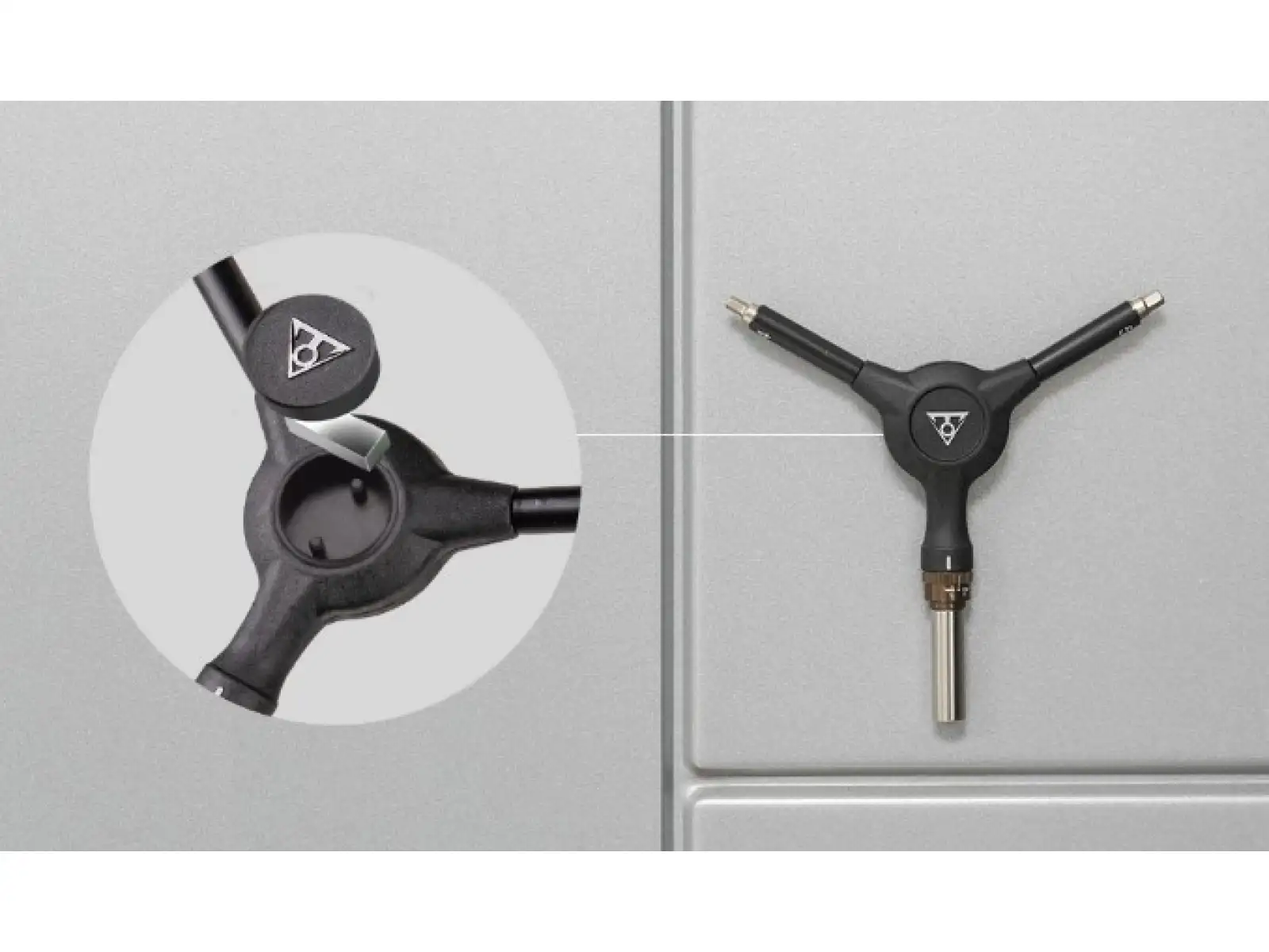 Topeak Y-Speed Ratchet klíč s 4mm a 5mm imbusovým nástavcem