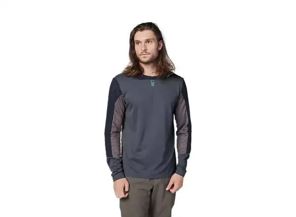 Fox Defend pánský dres dlouhý rukáv Graphite