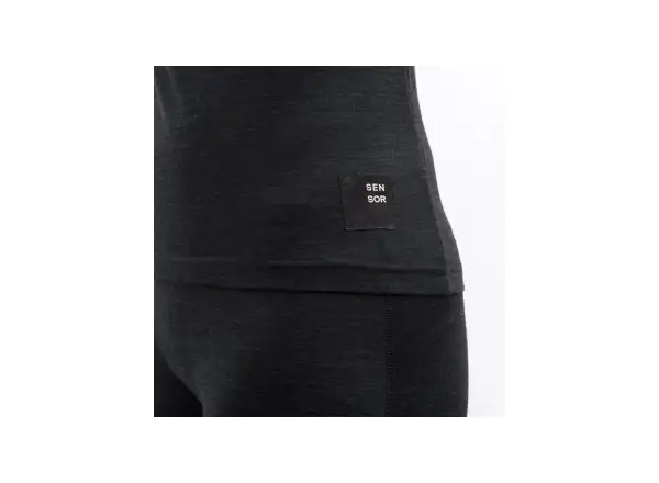 Sensor Merino Cordura dámské triko krátký rukáv černá