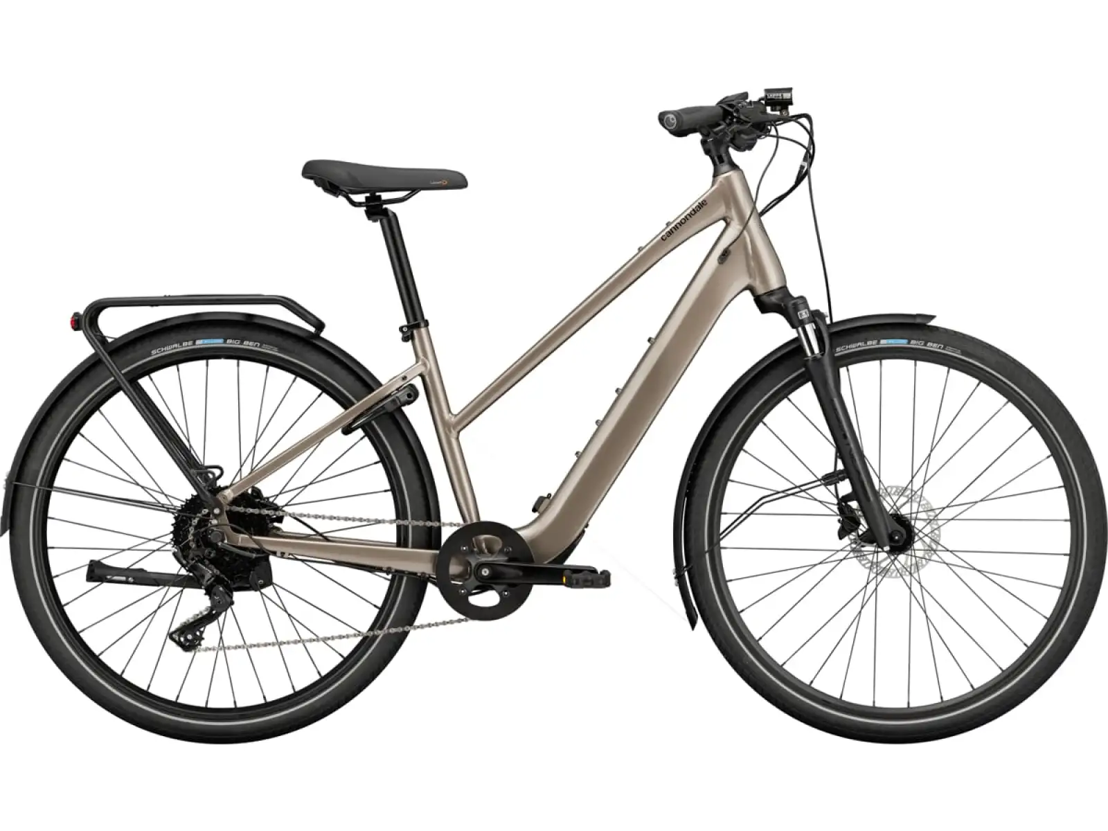 Cannondale Mavaro Neo SL 1 StepThru trekingové elektrokolo Meteor Gray