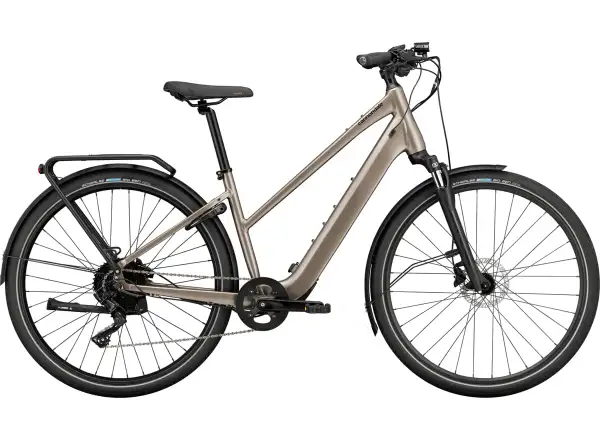 Cannondale Mavaro Neo SL 1 StepThru trekingové elektrokolo Meteor Gray