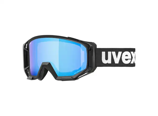 Uvex Athletic CV black mat/mirror blue 2021