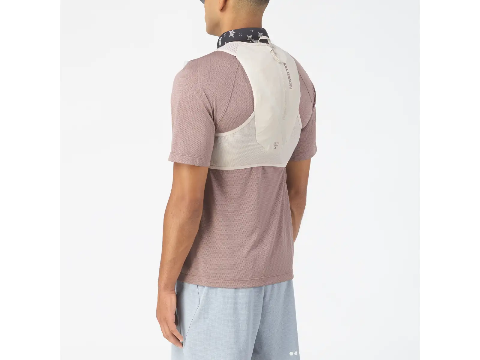 Salomon GRVL SKIN 4 SET běžecká vesta Silver Cloud/Iron