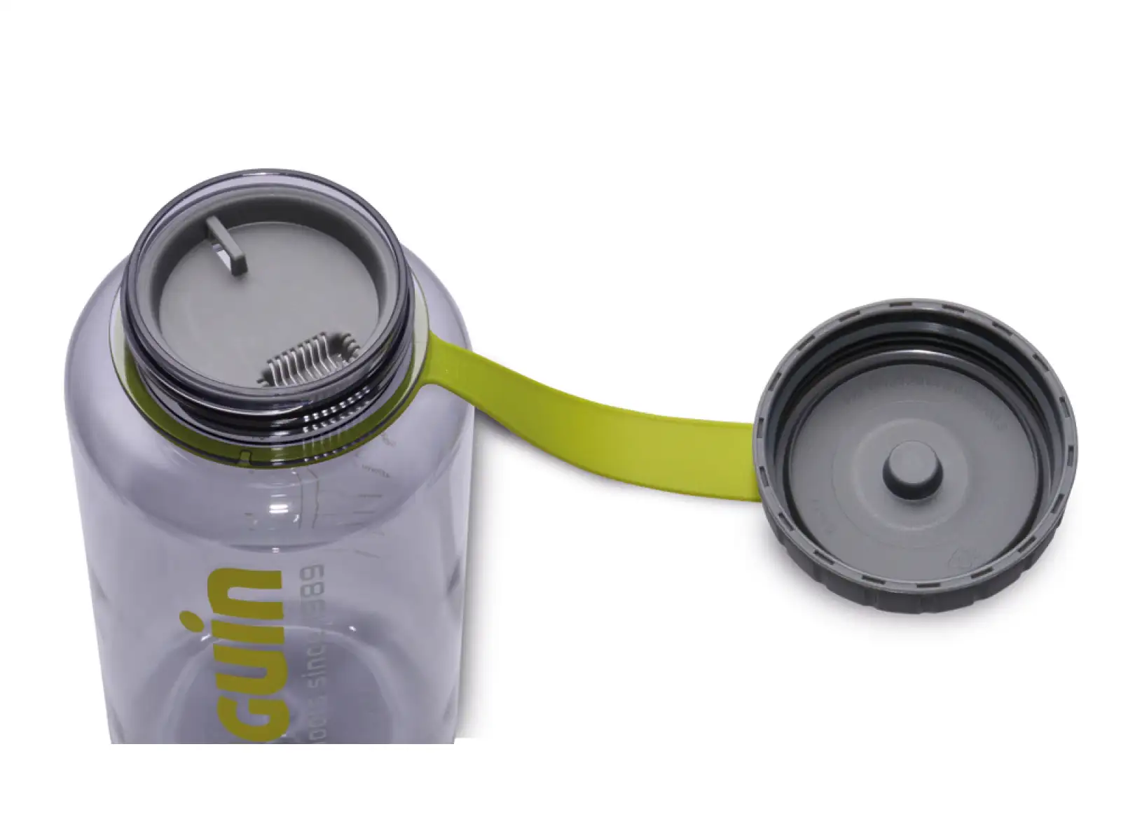 Pinguin Tritan Slim Láhev 0,65l šedá