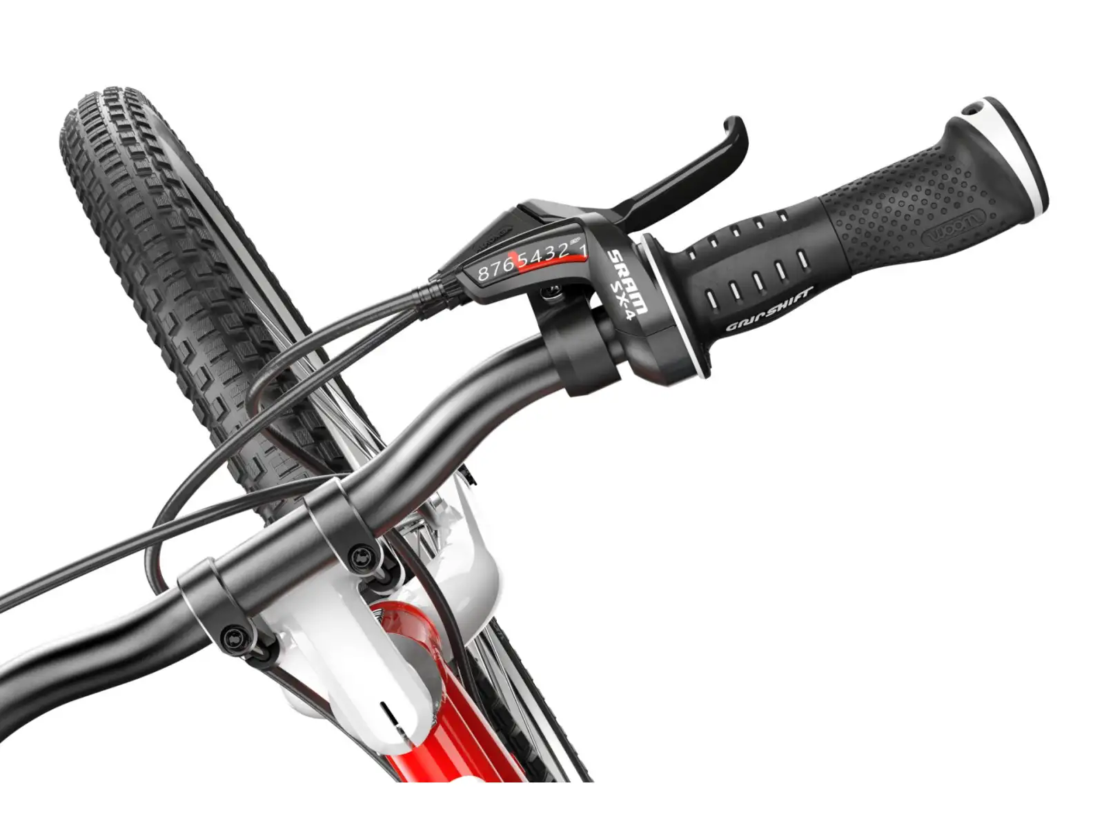 Woom 6 dětské kolo 26" Red