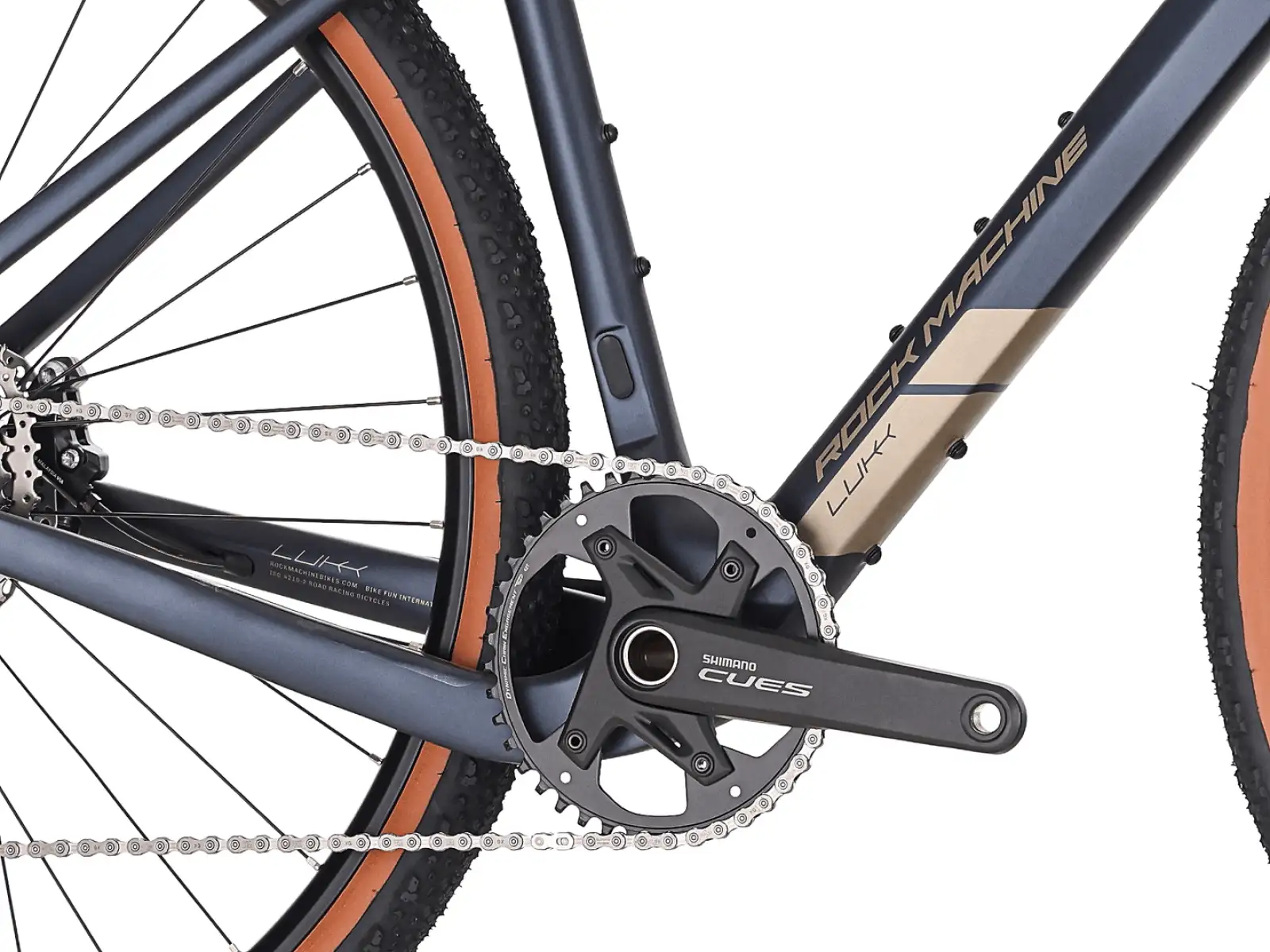 Rock Machine Lukk Cr 30 gravel kolo Matte Deep Ocean Blue