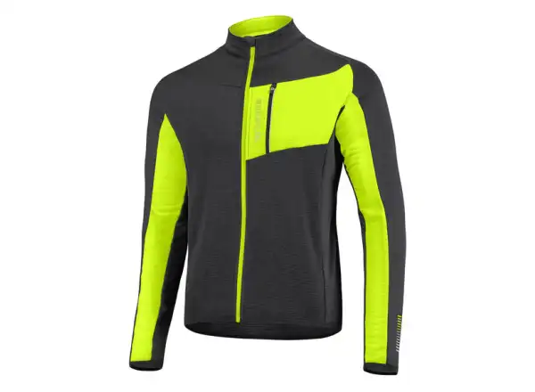 Etape Core pánský dres dlouhý rukáv černá/žlutá fluo