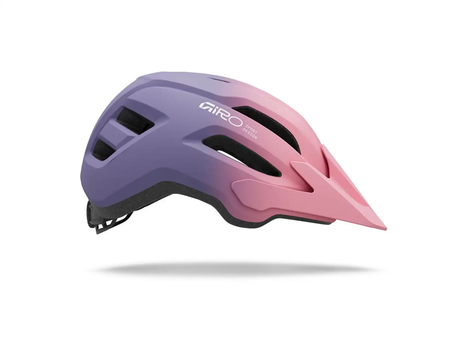 Giro Fixture II MIPS Youth dětská přilba Mat Light Pink/Purple Fade