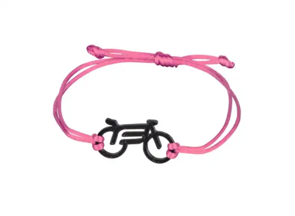 Force Bike náramek černá/růžová