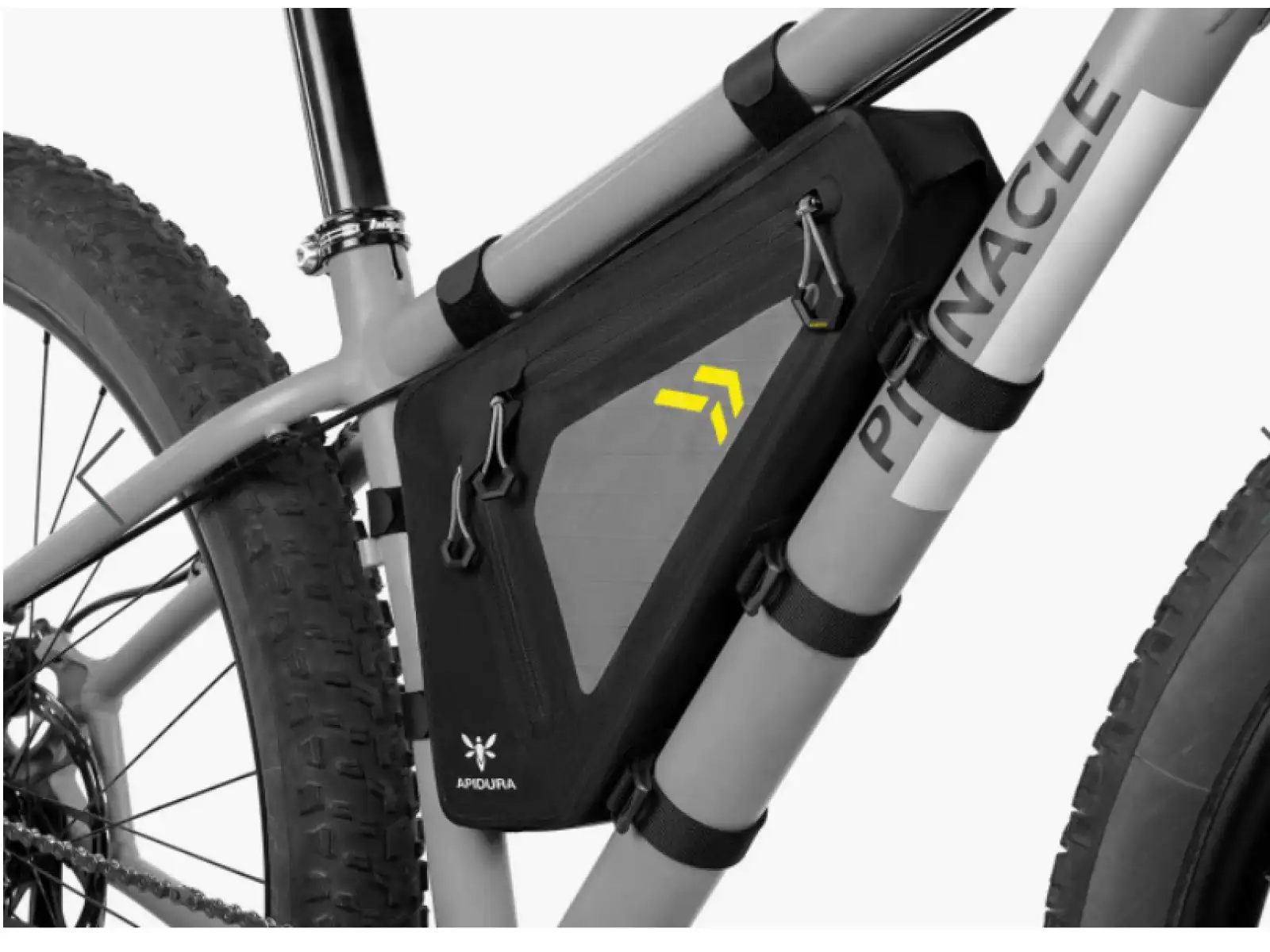 Apidura Backcountry brašna do rámu 4 l černá/šedivá