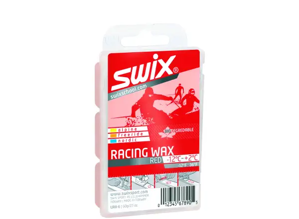Swix závodní vosk UR8 červený 60 g