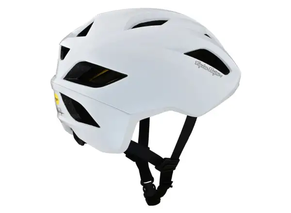 Troy Lee Designs Grail Mips Badge přilba Orbit White