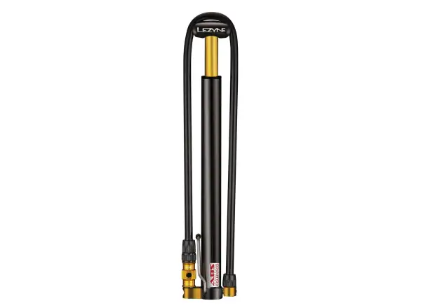 ne Lezyne Micro Floor Drive HP pumpa black/hi-gloss