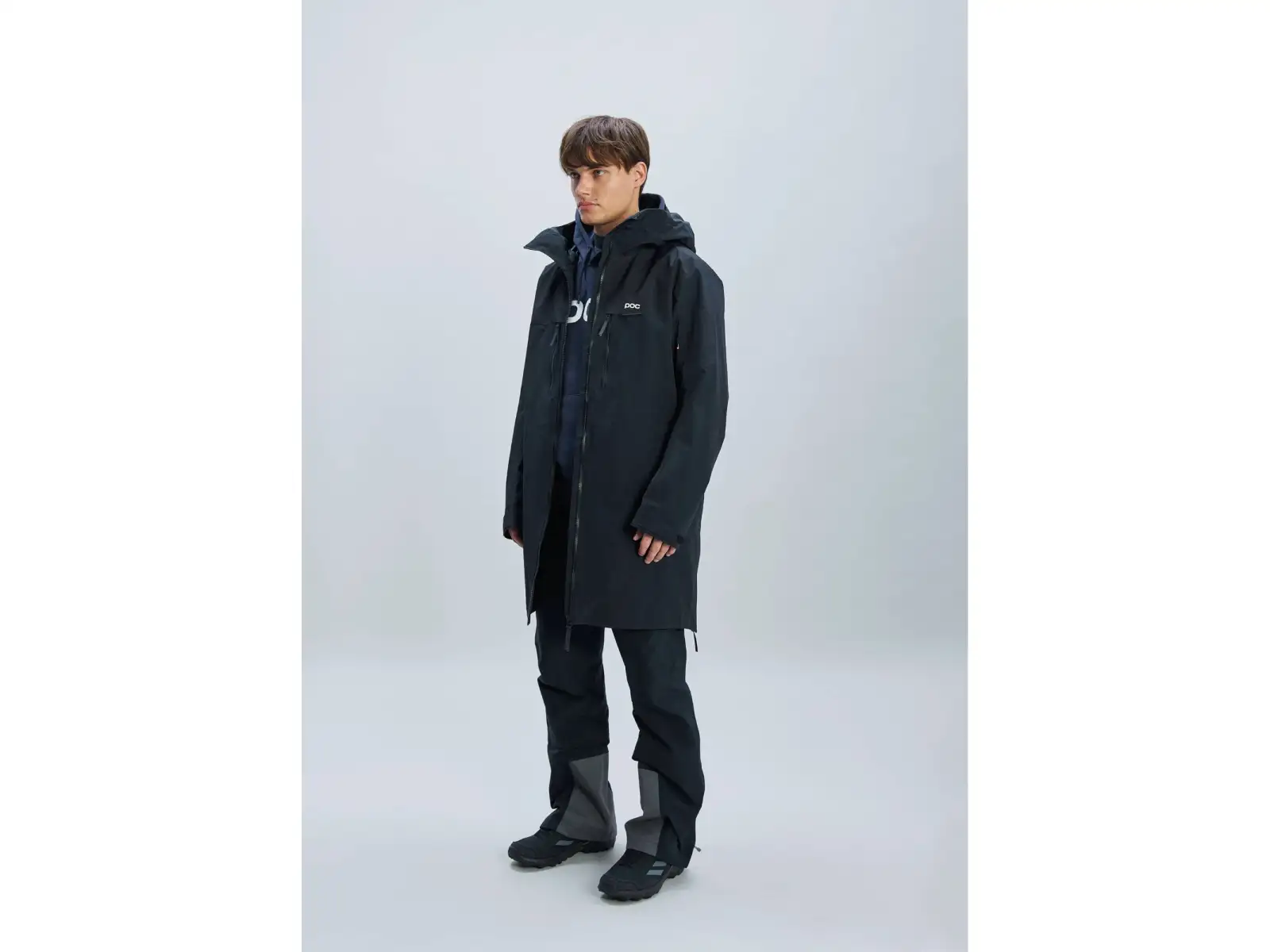 POC Race Mentor Coat zimní kabát Uranium Black