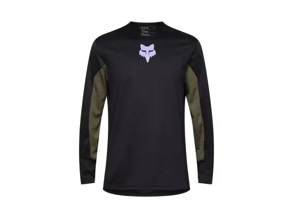 Fox Defend Park pánský dres dlouhý rukáv Black