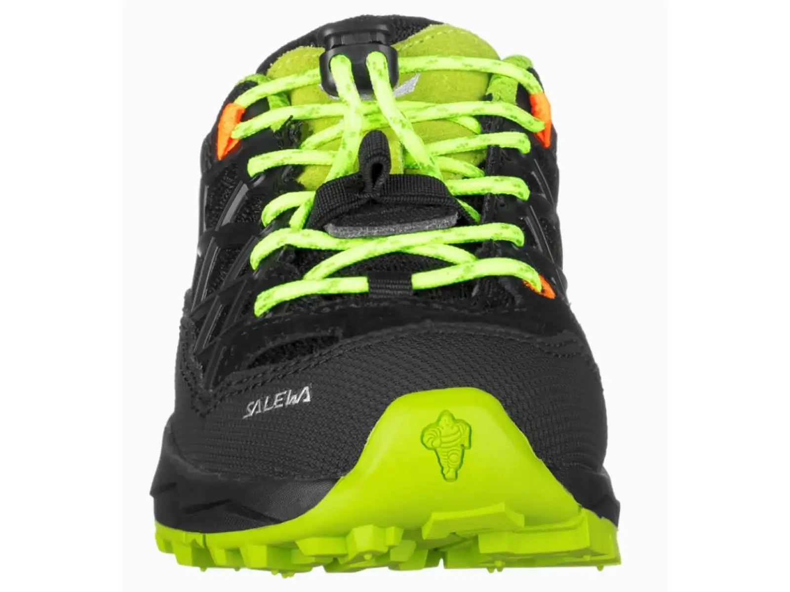 Salewa Wildfire WP dětské outdoorové boty Black Out/Cactus