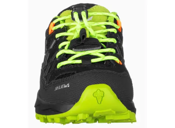 Salewa Wildfire WP dětské outdoorové boty Black Out/Cactus