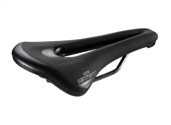 Selle San Marco Shortfit 2.0 Supercomfort Open-Fit Racing Narrow sedlo černá