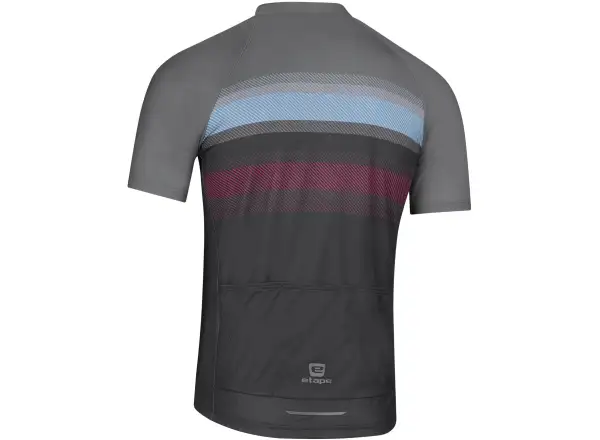 Etape Leader pánský dres krátký rukáv šedá/antracit