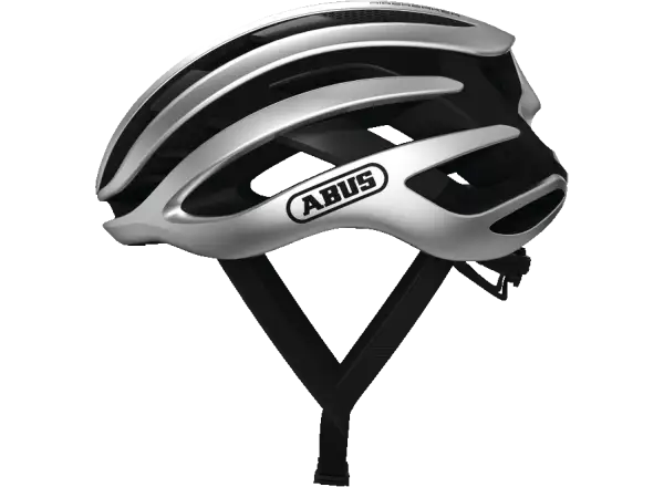 Abus AirBreaker silniční přilba Gleam Silver