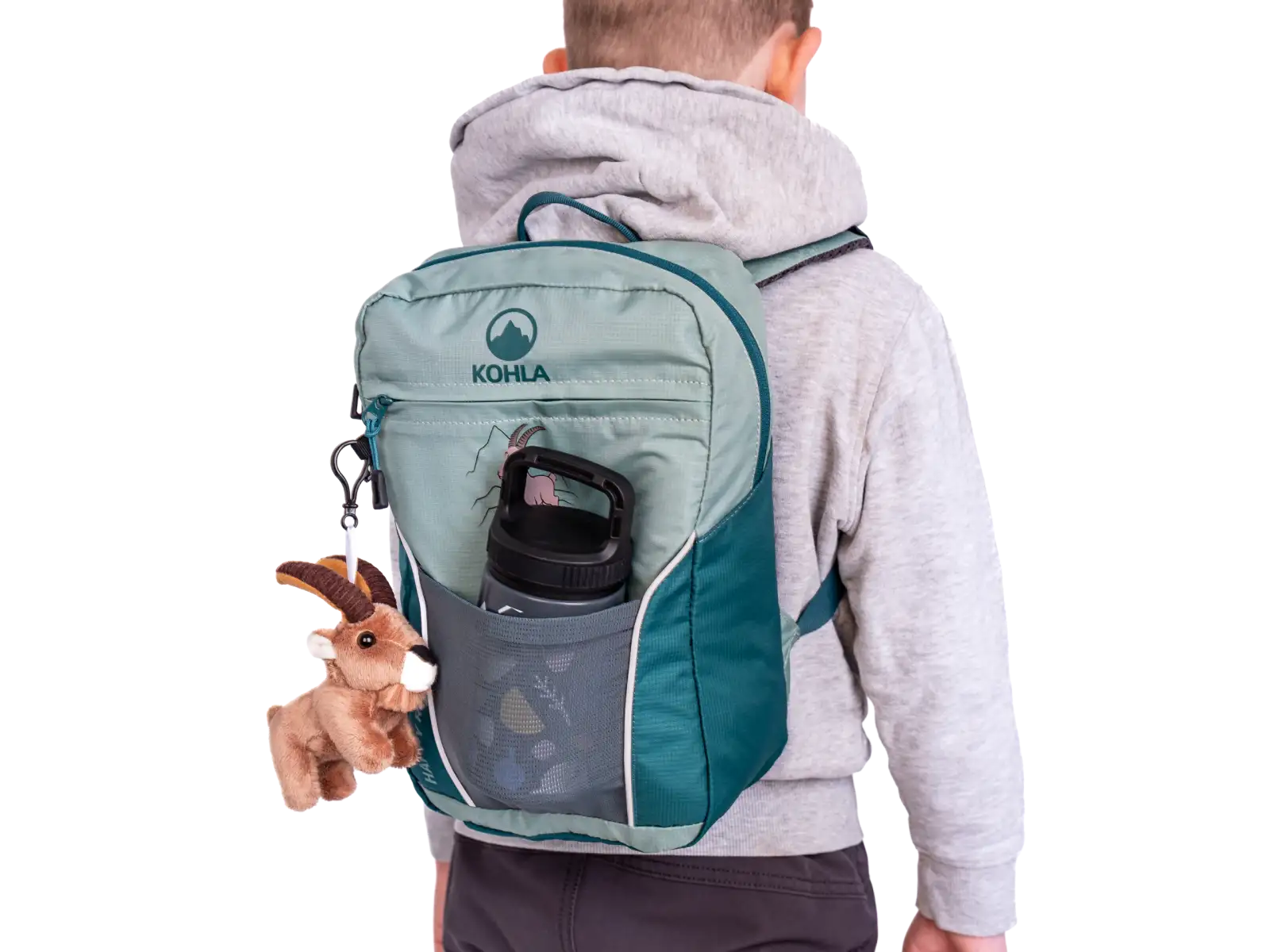 Kohla Happy Rocky 8 dětský turistický batoh Beryl Green